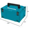image:imageMakita 1972117 Interlocking Case Medium 612 x 1512 x 1158Large