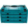 image:imageMakita P84333 MAKPAC 6 Drawer Interlocking Case 812 x 1512 x 1158