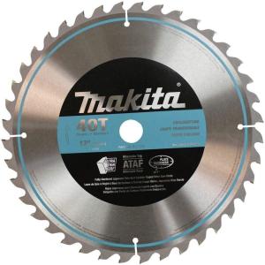 image:imageMakita A93706 12Inch 40 Tooth Micro Polished Mitersaw Blade