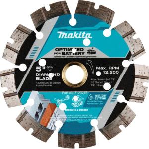 image:imageMakita E23276 5 Thin Kerf Diamond Blade Segmented General Purpose