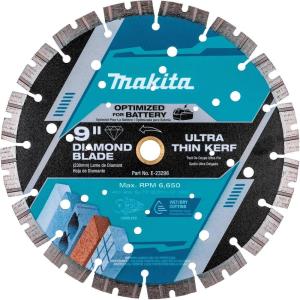 image:imageMakita E23298 9 Thin Kerf Diamond Blade Segmented General Purpose
