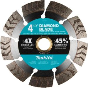 image:imageMakita E23313 412 Diamond Blade Segmented Turbo General Purpose