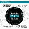 image:imageMakita A94758 10Inch 40 Tooth Ultra Coated Mitersaw Blade  Black