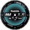 image:imageMakita B66977 10 80T CarbideTipped Max Efficiency Miter Saw Blade