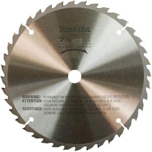 image:imageMakita A90629 712Inch 40 Tooth Carbide Tipped Wood Saw Blade Silver