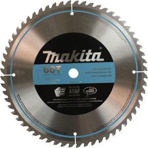 image:imageMakita A93675 10Inch 60 Tooth Micro Polished Mitersaw Blade Silver
