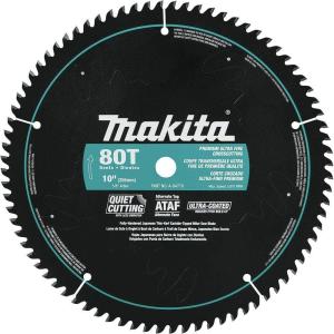 image:imageMakita A94770 10Inch 80 Tooth Ultra Coated Mitersaw Blade  Black