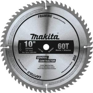 image:imageMakita D65464 10 60T MicroPolished Miter Saw Blade Smooth Crosscutting
