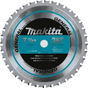 image:imageMakita A93821 714Inch by 38Teeth General Purpose CarbideTipped Saw Blade36Teeth