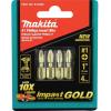 image:imageMakita B34936 Impact GOLD 1 Phillips Insert Bit 4pk4Pack