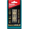 image:imageMakita B49616 Impact Gold 3 Pc Assorted 212 Torx DoubleEnded Power Bits