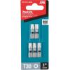image:imageMakita E00658 Impact XPS T30 Torx 1 Insert Bit 5pk5pk