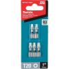 image:imageMakita E00658 Impact XPS T30 Torx 1 Insert Bit 5pk5pk