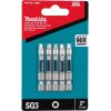 image:imageMakita E00810 Impact XPS 3 Square 2 Power Bit 3pk5pk