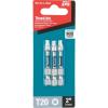 image:imageMakita E00963 Impact XPS T10 Torx 2 Power Bit 5pk3pk