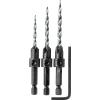 image:imageMakita A99661 3 Pc Countersink with Drill Bit Set with Hex Wrench