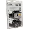 image:imageMakita BL1840B2 18V LXT LithiumIon 40Ah Battery Twin Pack Black40Ah