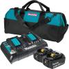image:imageMakita BL1850B2DC2X 18V LXT LithiumIon Battery amp Dual Port Charger Starter Pack 50Ah