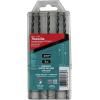 image:imageMakita E10621 316 x 6 Carbide Tipped Percussion Masonry Hammer Drill Bits 5pk