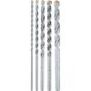 image:imageMakita E10643 5 Pc Assorted Carbide Tipped Percussion Masonry Hammer Drill Bit Set