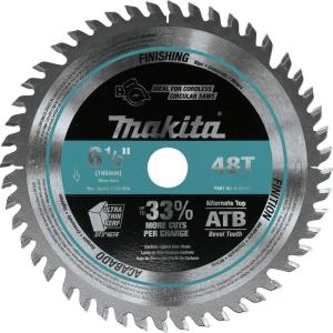 image:imageMakita A99932 612 48T CarbideTipped Cordless Plunge Saw Bladecolour