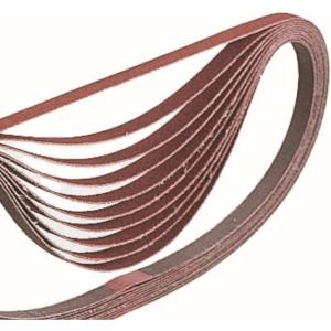image:imageMakita A34469 38Inch x 21Inch Abrasive Sanding Belt 80 Grit  10 Pack38 x 21