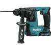 image:imageMakita RH02R1 20Ah 12V max CXT LithiumIon Cordless 916 Rotary Hammer Kit accepts SDSPLUS bits