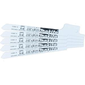 image:imageMakita 723061A5 312Inch 18TPI Metal Cutting Reciprocating Saw Blade