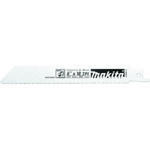 image:imageMakita 723066A25 Metal Cutting Reciprocating Blade 25Pack 6Inch by 18TPI100Pack