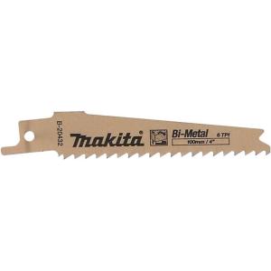 image:imageMakita B20432 4 6TPI Nail Embedded Wood Cutting Recipro Saw Blade 5pk