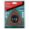 image:imageMakita E08632 StarlockMax Oscillating MultiTool 412 Tungsten Carbide 20 Grit Delta Triangle Sanding Pad