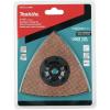 image:imageMakita E08660 StarlockMax Oscillating MultiTool 412 Tungsten Carbide 100 Grit Delta Triangle Sanding Pad