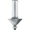 image:imageMakita 7331244A 45 Degree Chamfering 2 Cutting Flutes 14Inch Shank Carbide Tip Router BitSilver