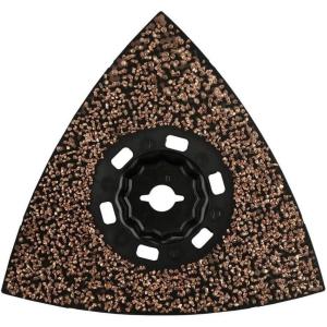 image:imageMakita E08632 StarlockMax Oscillating MultiTool 412 Tungsten Carbide 20 Grit Delta Triangle Sanding Pad