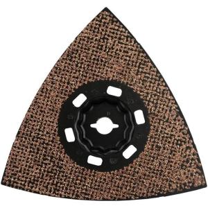 image:imageMakita E08648 StarlockMax Oscillating MultiTool 412 Tungsten Carbide 40 Grit Delta Triangle Sanding Pad