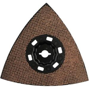 image:imageMakita E08654 StarlockMax Oscillating MultiTool 412 Tungsten Carbide 60 Grit Delta Triangle Sanding Pad