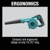 image:imageMakita BU01Z 12V max CXT LithiumIon Cordless Blower Tool Only