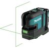 image:imageMakita SK105GDNAX 12V max CXT LithiumIon Cordless SelfLeveling CrossLine Green Beam Laser Kit 20AhKit