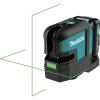 image:imageMakita SK105GDNAX 12V max CXT LithiumIon Cordless SelfLeveling CrossLine Green Beam Laser Kit 20AhKit