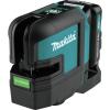 image:imageMakita SK105GDNAX 12V max CXT LithiumIon Cordless SelfLeveling CrossLine Green Beam Laser Kit 20AhKit