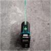 image:imageMakita SK105GDNAX 12V max CXT LithiumIon Cordless SelfLeveling CrossLine Green Beam Laser Kit 20AhLaser Only