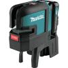 image:imageMakita SK106DNAX 12V max CXT LithiumIon Cordless SelfLeveling CrossLine4Point Red Beam Laser Kit 20AhKit