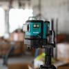 image:imageMakita SK700GDNAJ 12V max CXT LithiumIon Cordless SelfLeveling 360 3Plane Green Laser Kit 20Ah Class II 510530 nm lt2 mWLaser Only