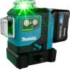 image:imageMakita SK700GDNAJ 12V max CXT LithiumIon Cordless SelfLeveling 360 3Plane Green Laser Kit 20Ah Class II 510530 nm lt2 mWLaser Only