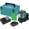 image:imageMakita SK700GDNAJ 12V max CXT LithiumIon Cordless SelfLeveling 360 3Plane Green Laser Kit 20Ah Class II 510530 nm lt2 mWKit