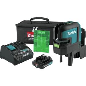 image:imageMakita SK106GDZ 12V CXT SelfLevel CrossLine4 Pt Green LaserKit