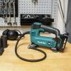 image:imageMakita DMP180ZX 18V LXT LithiumIon Cordless Inflator Battery Powered Tool Onlybattery and charger not includedPresta valve adapterSports ball needleTapered adapter TealTeal
