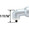 image:imageMakita LT02Z 12V max CXT LithiumIon Cordless 38 Angle Impact Wrench  Tool Only