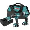image:imageMakita CT232 CXT 12V Max LithiumIon Cordless Drill Driver and Impact Driver Combo Kit 15 AhCombo Kit