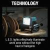 image:imageMakita DML811 18V LXT LithiumIon CordlessCorded Work Light Light OnlyWork Light  Tool Only
